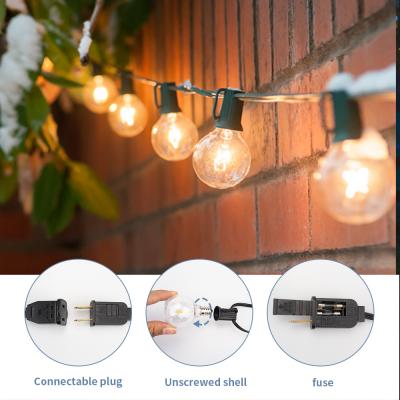 G40 outdoor string light,E12 outdoor string lights,string light E12 base