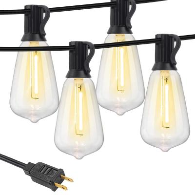 Outdoor string light,vintage edison bulb string light, ST38 string light
